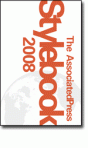 Cover of AP Stylebook 2008